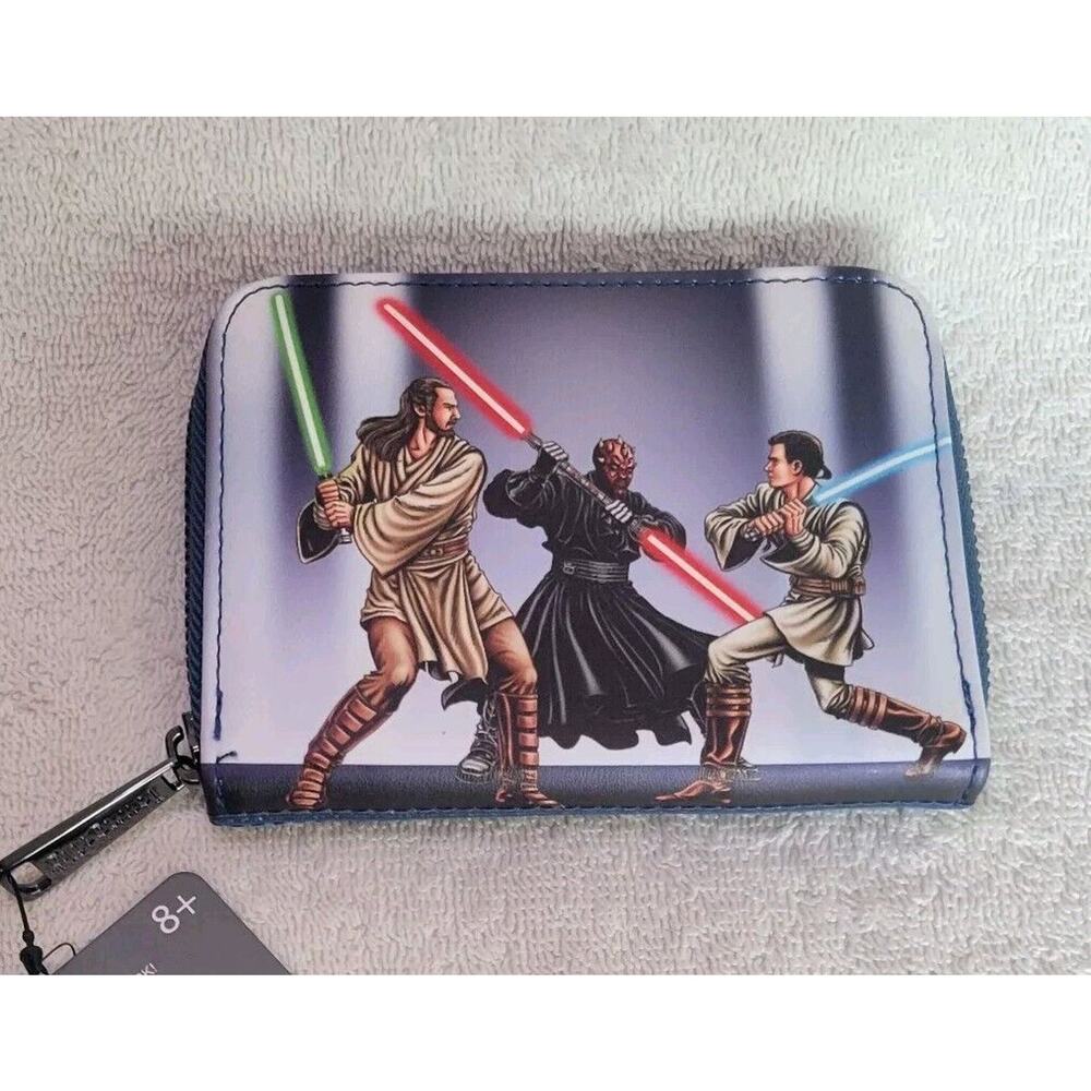 Loungefly Star Wars Darth Maul Villains Wallet Exclusive Glow In the Dark NWT